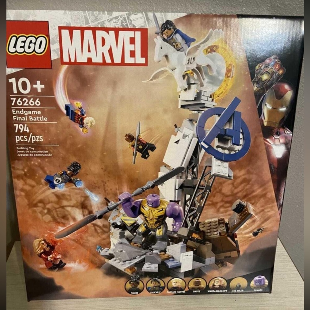 New! LEGO Marvel Endgame Final Battle Set